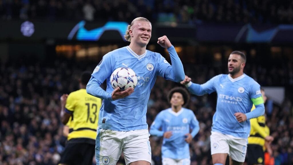 El Manchester City en la UEFA Champions League