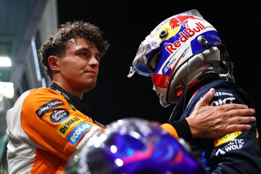 Formula 1 con Lando Norris y Max Verstappen