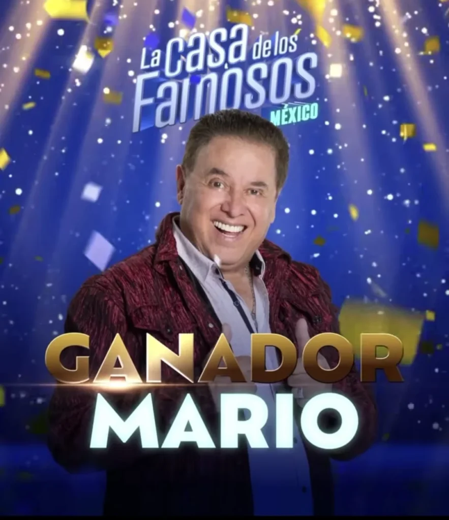 Mario Bezares, ganador de La casa de los famosos México
