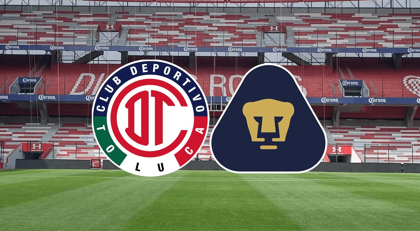 Toluca vs Pumas Jornada 11 de la Liga MX