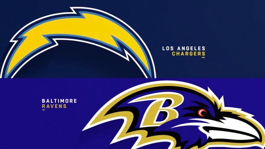 Chargers vs Ravens