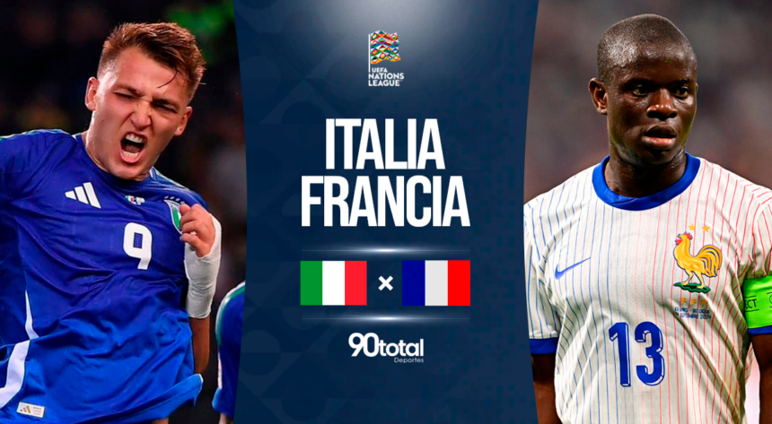 Italia vs Francia dónde ver