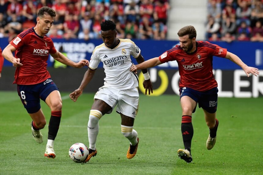 Real Madrid vs Osasuna alineaciones