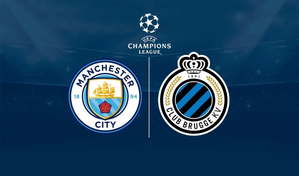 Posibles alineaciones Manchester City vs Club Brugge