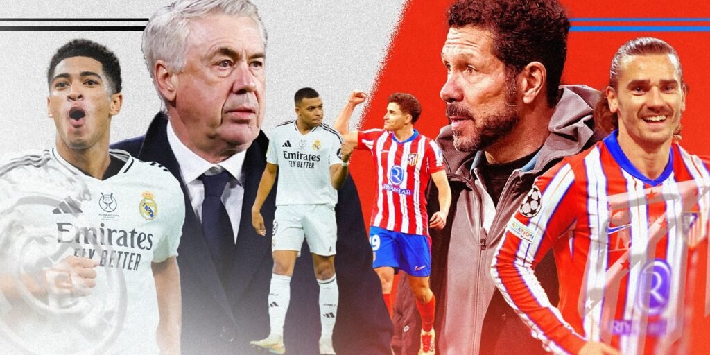 Real Madrid vs Atlético de Madrid: Dónde ver el partido y a que hora