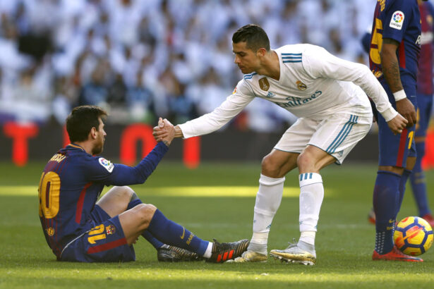 Messi Cristiano Ronaldo - Barcelona vs Real Madrid