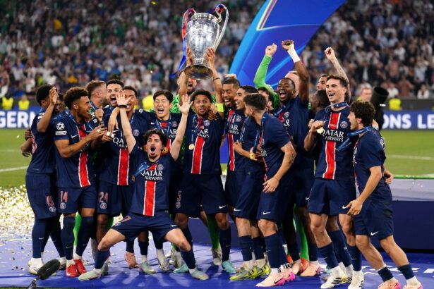 PSG golea al Inter de Milan y gana su primera Champions League