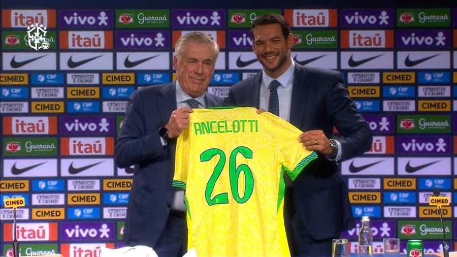 Ancelotti presenta su primera convocatoria con Brasil, con varias estrellas ausentes