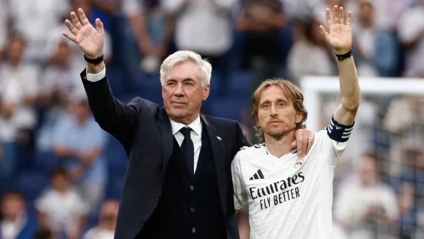 Con doblete de Mbappé, Real Madrid se despide de Modric y Ancelotti
