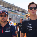 Checo Pérez - George Russell