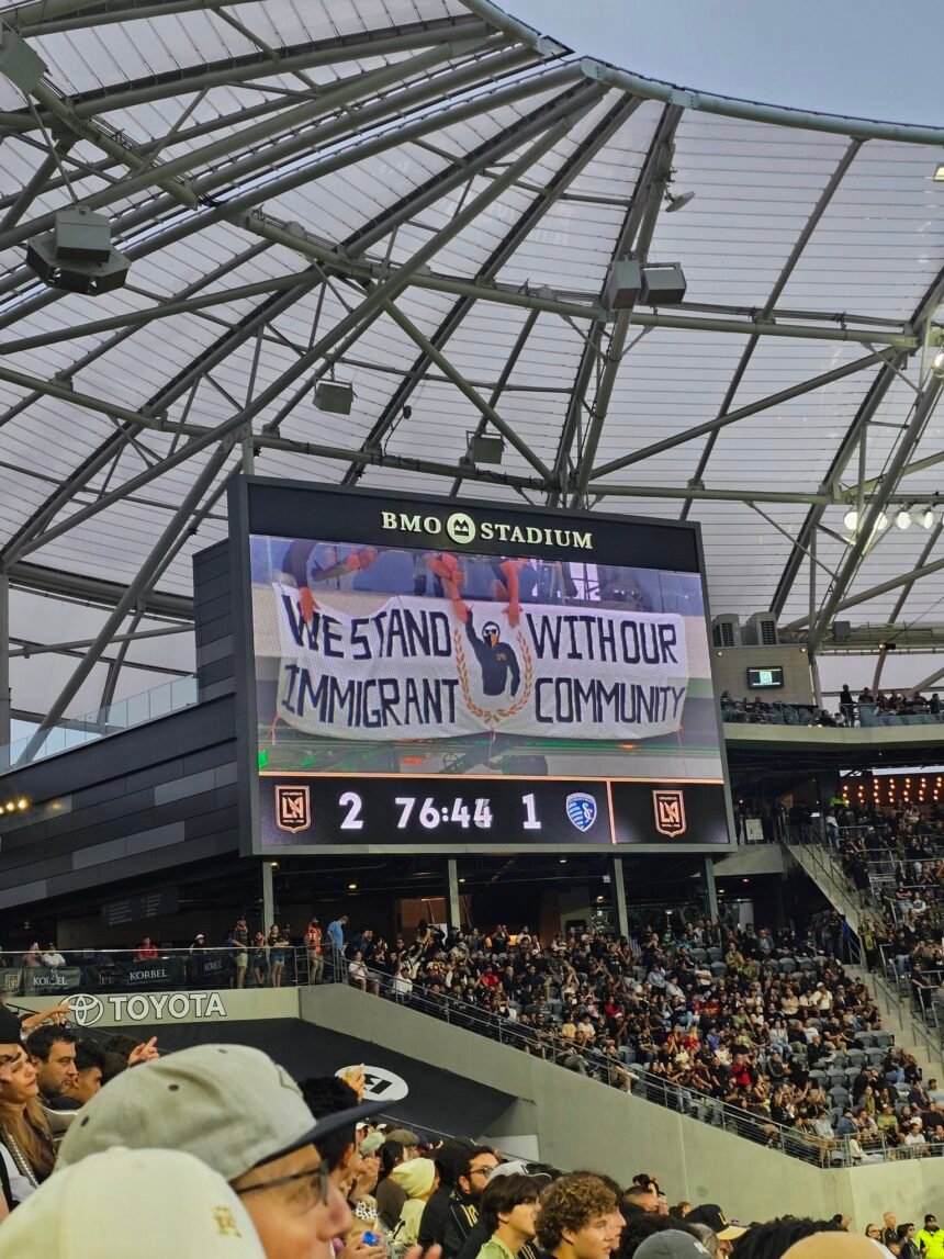LAFC y jugadores se solidarizan con comunidad inmigrante en Los Ángeles