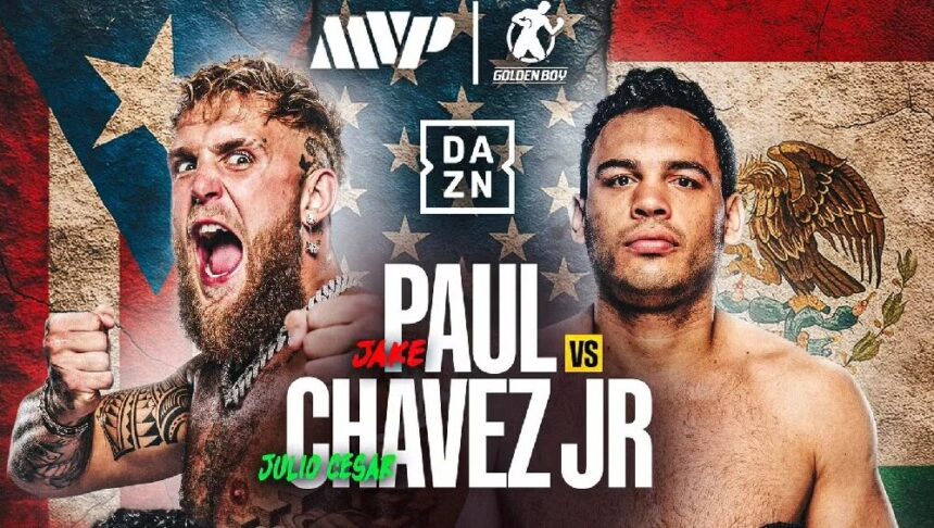 Jake Paul vs Julio César Chávez Jr.: Dónde ver y a que hora