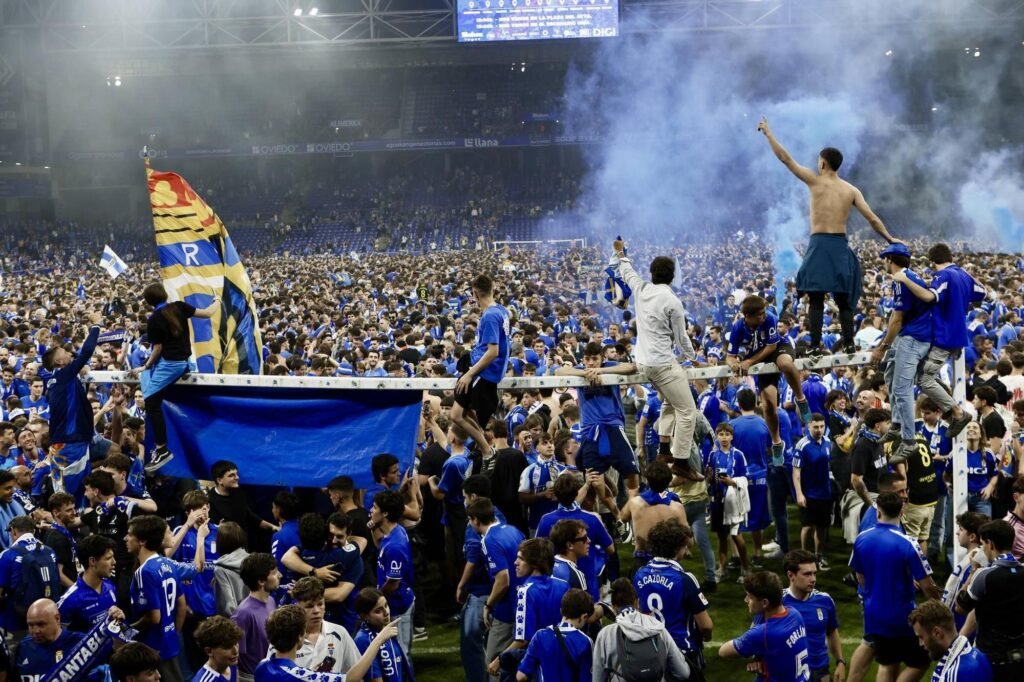 Invasion de Oviedo LaLiga