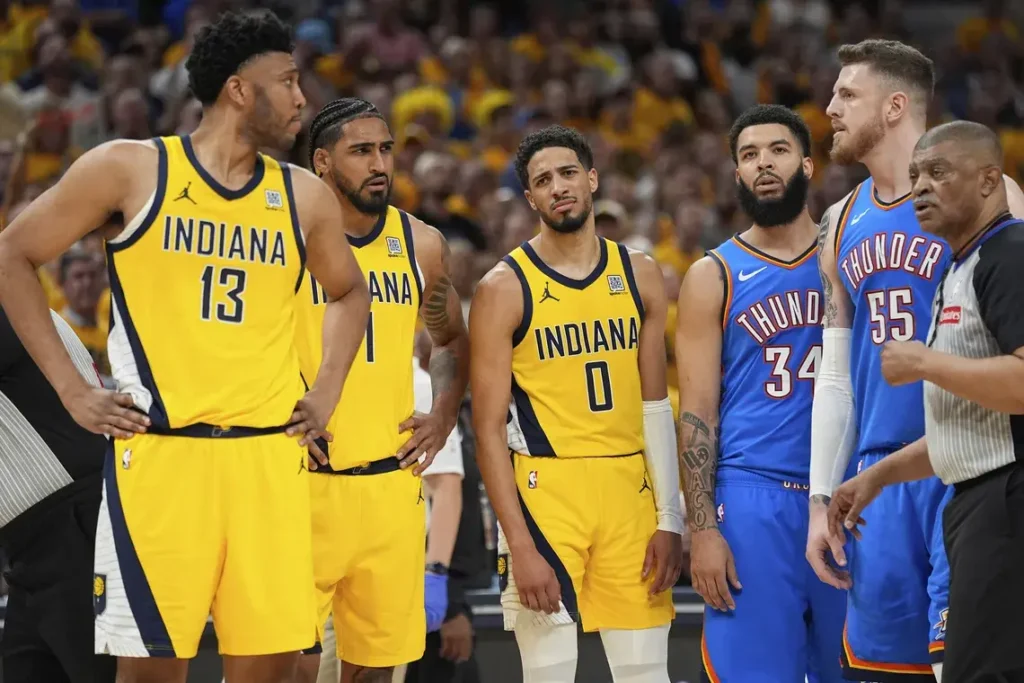 Oklahoma City Thunder e Indiana Pacers