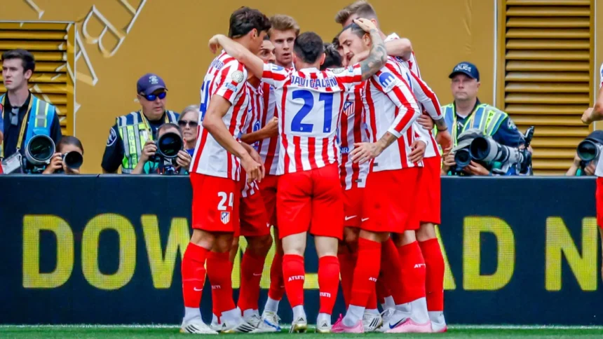 Atlético de Madrid elimiando del mundial de clubes