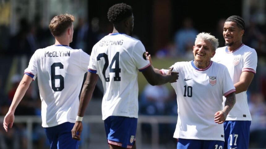 Resumen: Estados Unidos golea 5-0 a Trinidad y Tobago, Copa Oro