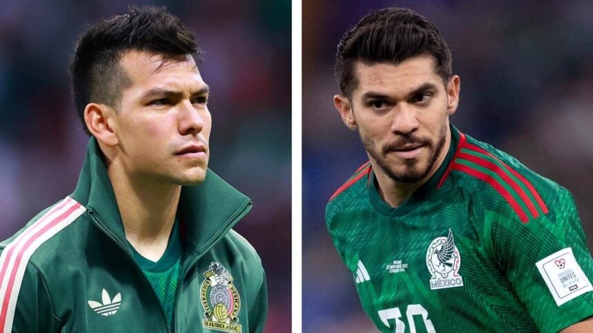 Henry Martín e Hirving Lozano no van a Copa Oro por lesión