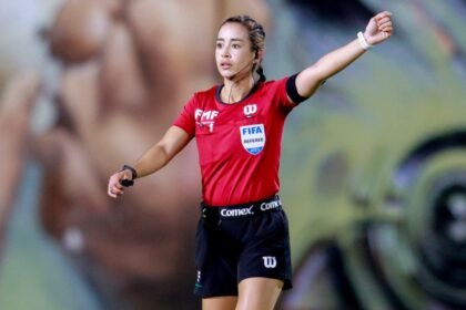 Katia Itzel García es la primera árbitra en pitar juego de Copa Oro, conoce más sobre ella