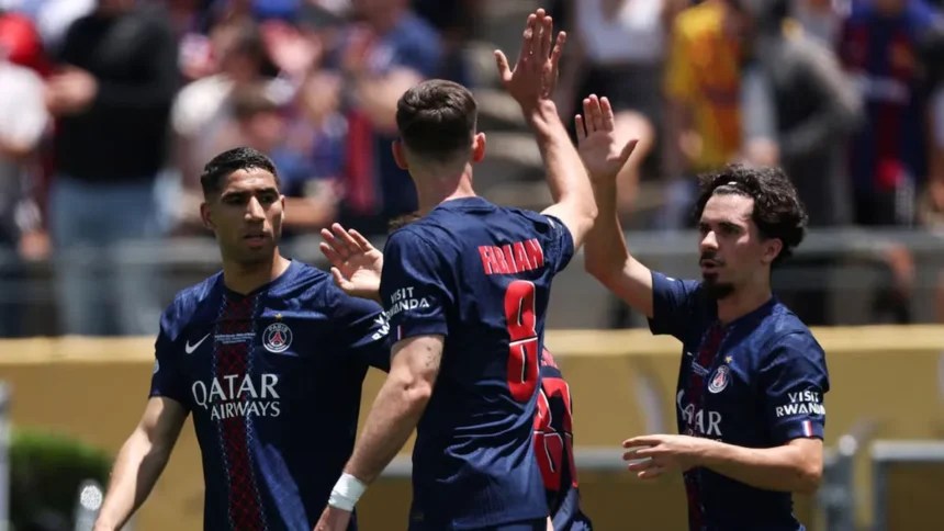 París golea al Atlético de Madrid en su debut en el Mundial de Clubes
