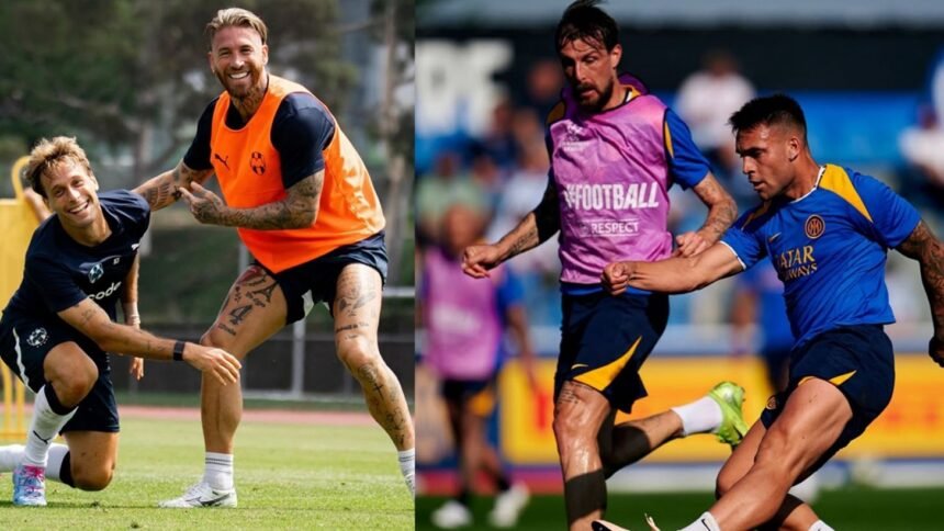 Monterrey entrena en malas condiciones, exige soluciones a FIFA