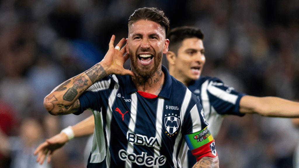 Con gol de Sergio Ramos, Monterrey empata contra el Inter de Milán
