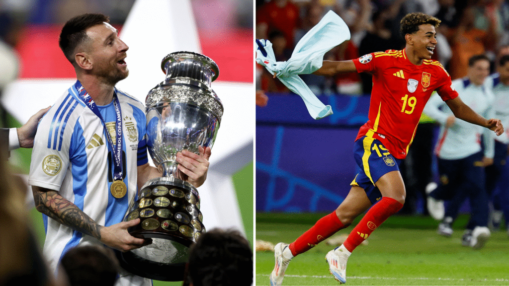Messi Finalissima vs Lamine Yamal
