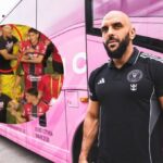 Guardaespaldas de Messi empuja a jugadores de Atlas DENTRO DE LA CANCHA