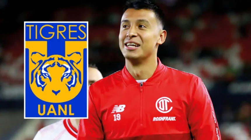 Tigres ficha delantero campeón con Toluca y empiezan a reforzarse