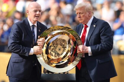 Donald Trump se queda con el trofeo OFICIAL del mundial de clubes