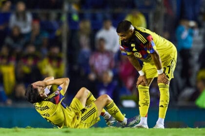 Álvaro Fidalgo en duda para el América vs Monterrey tras preocupante lesión en el Apertura 2025