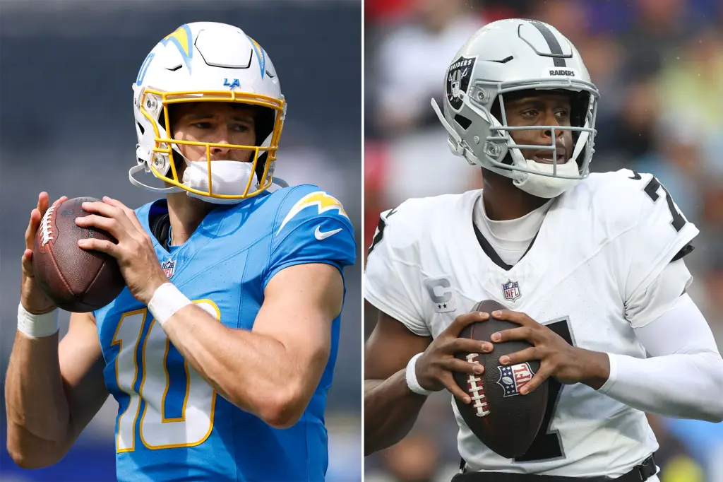 Raiders vs Chargers EN VIVO: Horario, canal y dónde ver el partido de la Semana 2 NFL 2025 desde el Allegiant Stadium