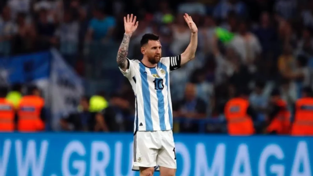 Messi despdida
