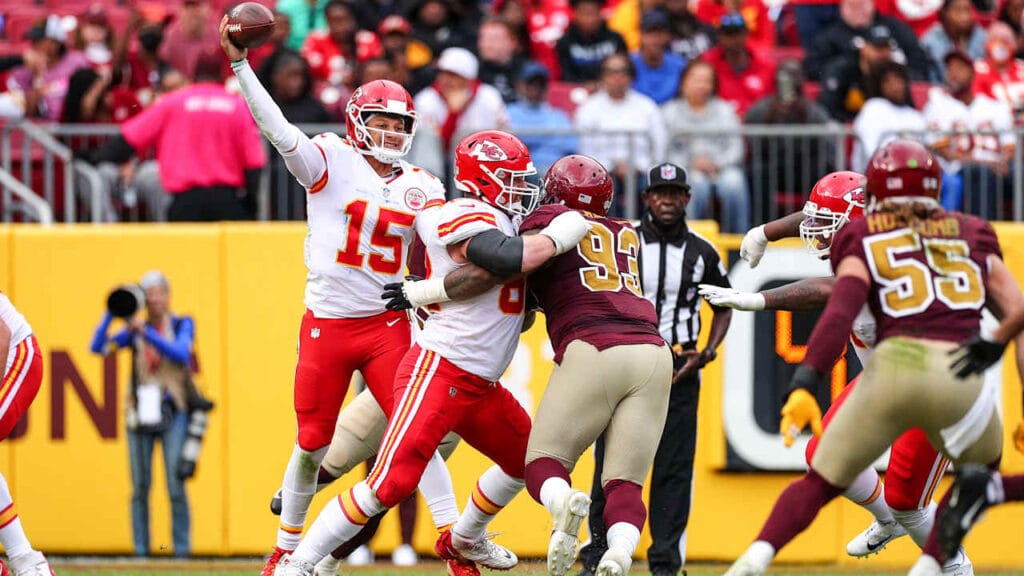 Kansas City Chiefs vs Commanders