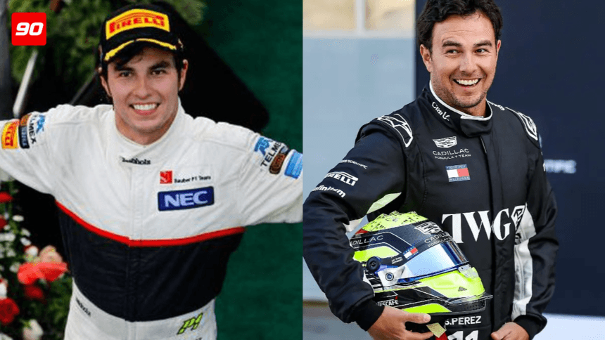 Checo Perez 15 años en la F1