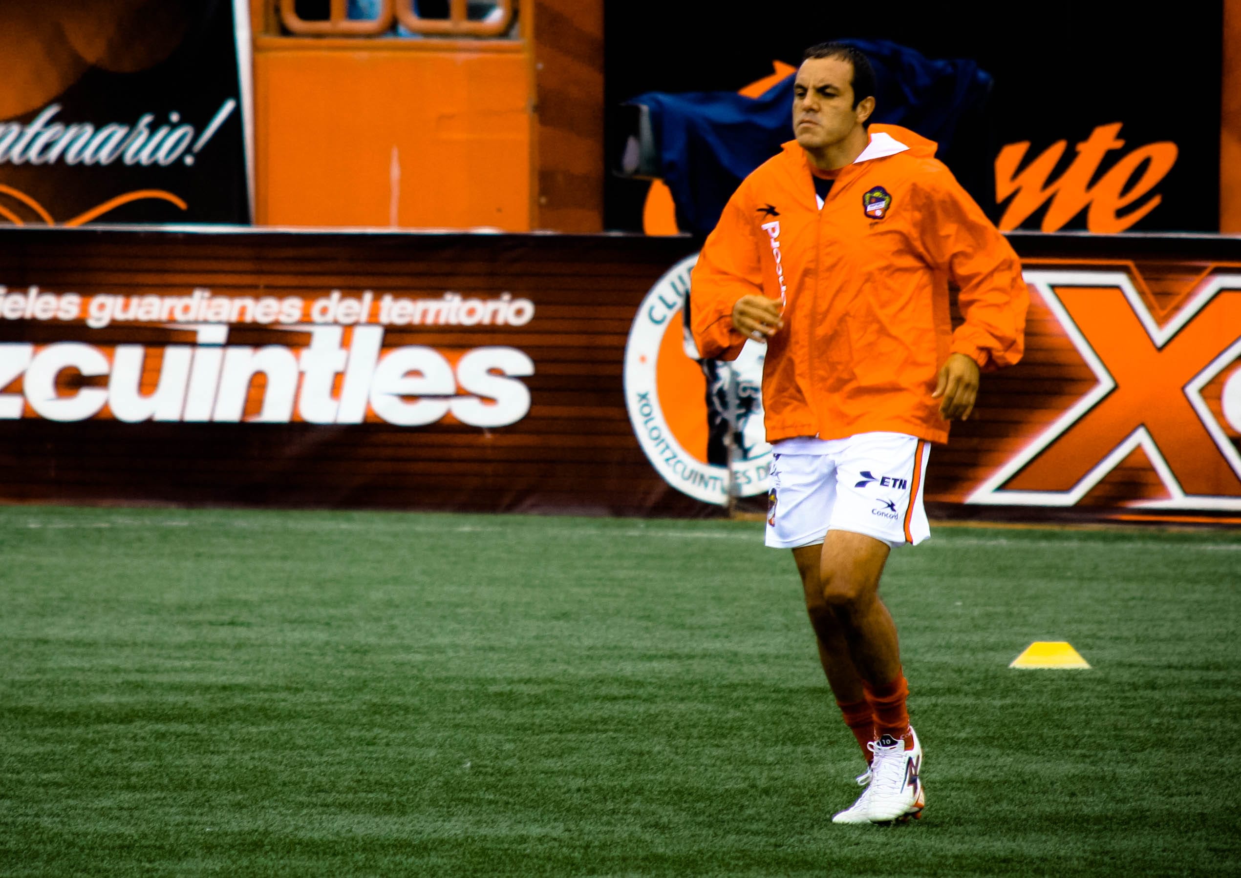 Cuauhtémoc Blanco con Irapuato en octubre de 2010, en una imagen de archivo