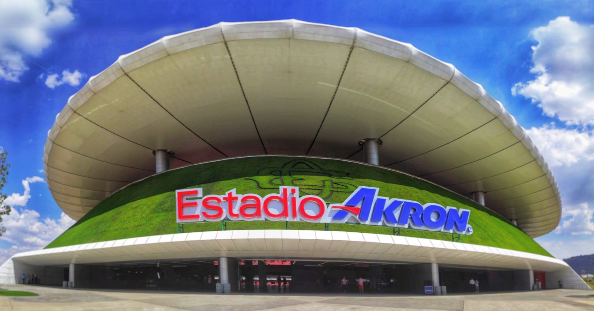 Vista de archivo del Estadio Akron, casa del Guadalajara, en abril de 2021