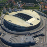 Vista aérea del Estádio do Dragão, casa del FC Porto, en mayo de 2015
