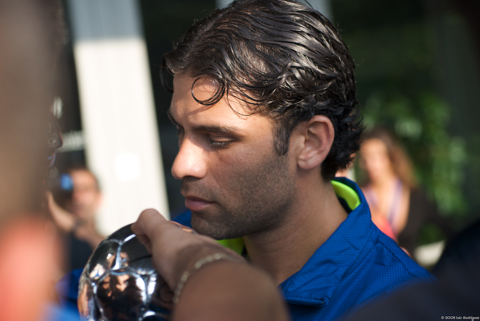 Rafael Márquez en un retrato de agosto de 2009, durante su etapa en Barcelona